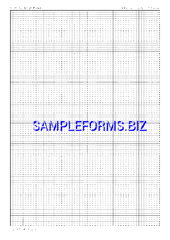 a4 Knitting Graph Paper, Ratio 4:5, Portrait Orientation pdf free